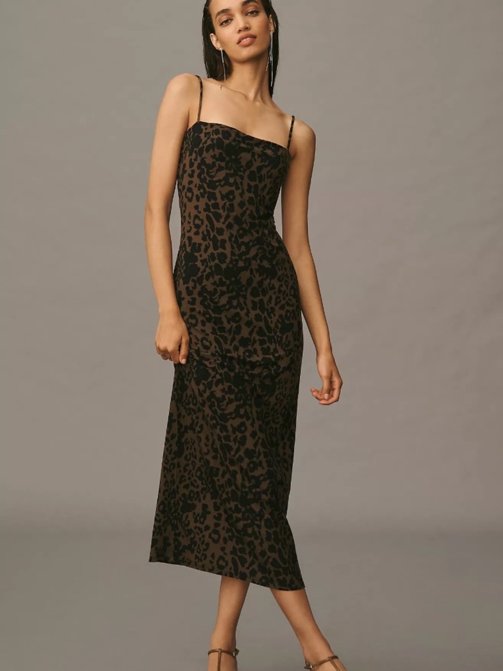 NWT! Reformation | Elise Leopard Print Knit Midi Dress | Retail :$247 | Medium